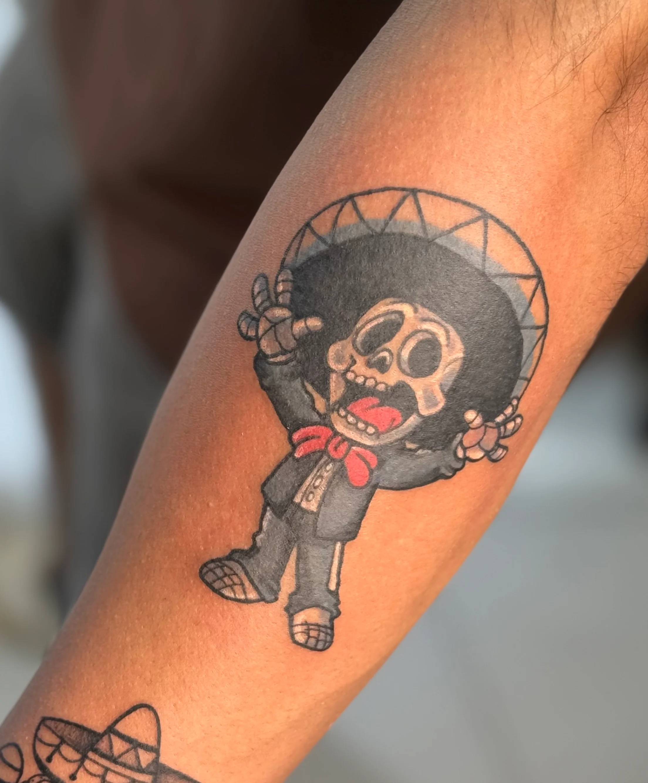 Tatuaje a color completo